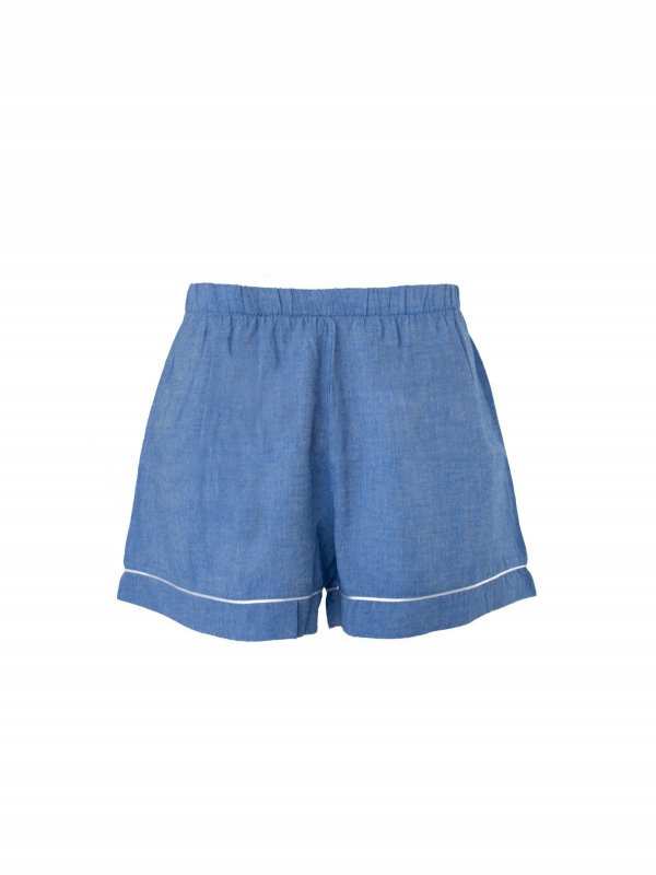 Shorts Pijama Azul
