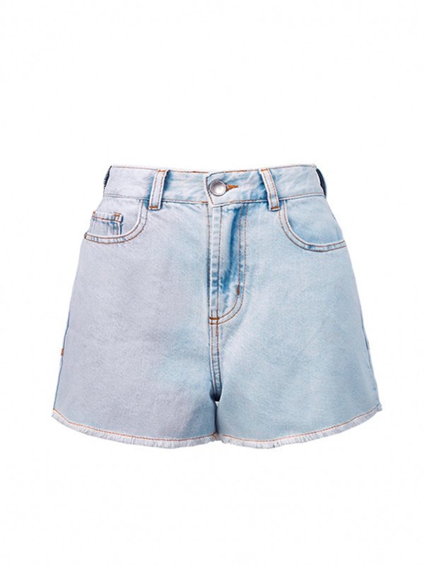 Shorts Jeans Julia Claro -6