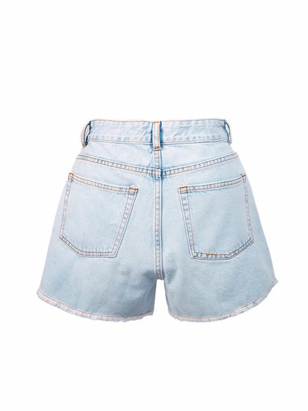 Shorts Jeans Julia Claro -10