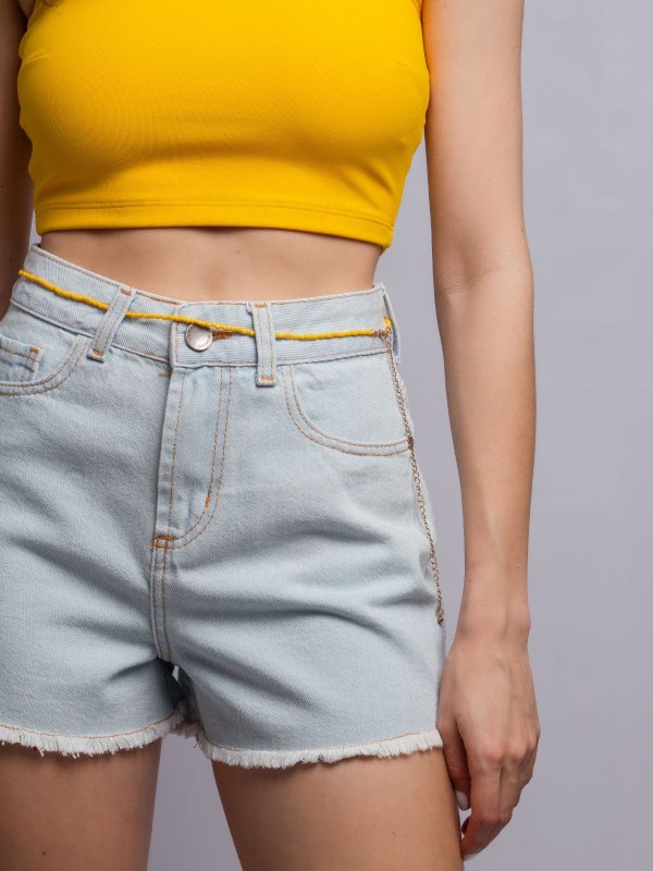 Shorts Jeans Julia Claro-2