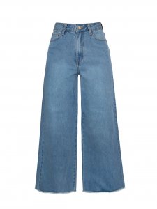 Calça Pantalona Cropped Jeans Clara-5