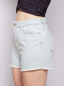 Shorts Jeans Julia Claro -2