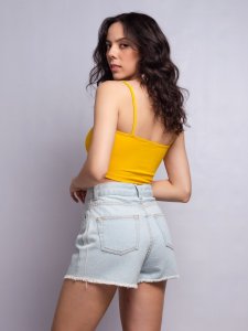 Shorts Jeans Julia Claro-2